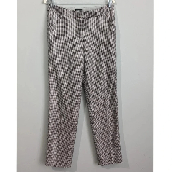 Giorgio Armani Houndstooth Silk/Wool Pant - Picture 1 of 2